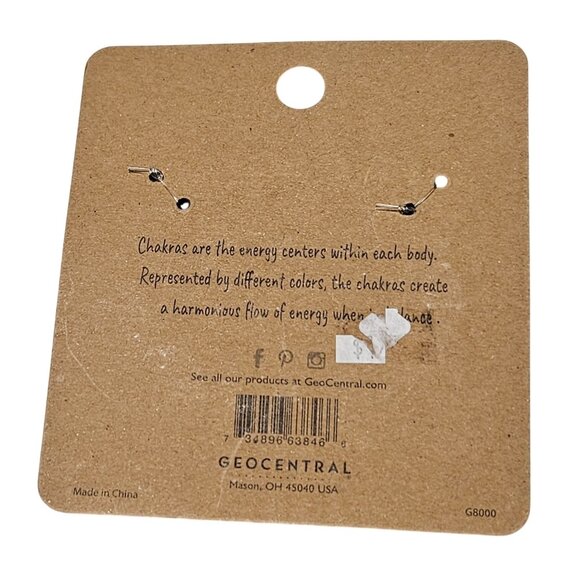 Chakra Beads Natural Wood Gemstone Stretch Bracelet Spiritual Boho Jewelry Women - Picture 2 of 3